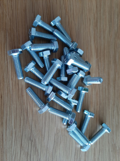 Preview: Sechskant Schrauben DIN 933 Inox A2